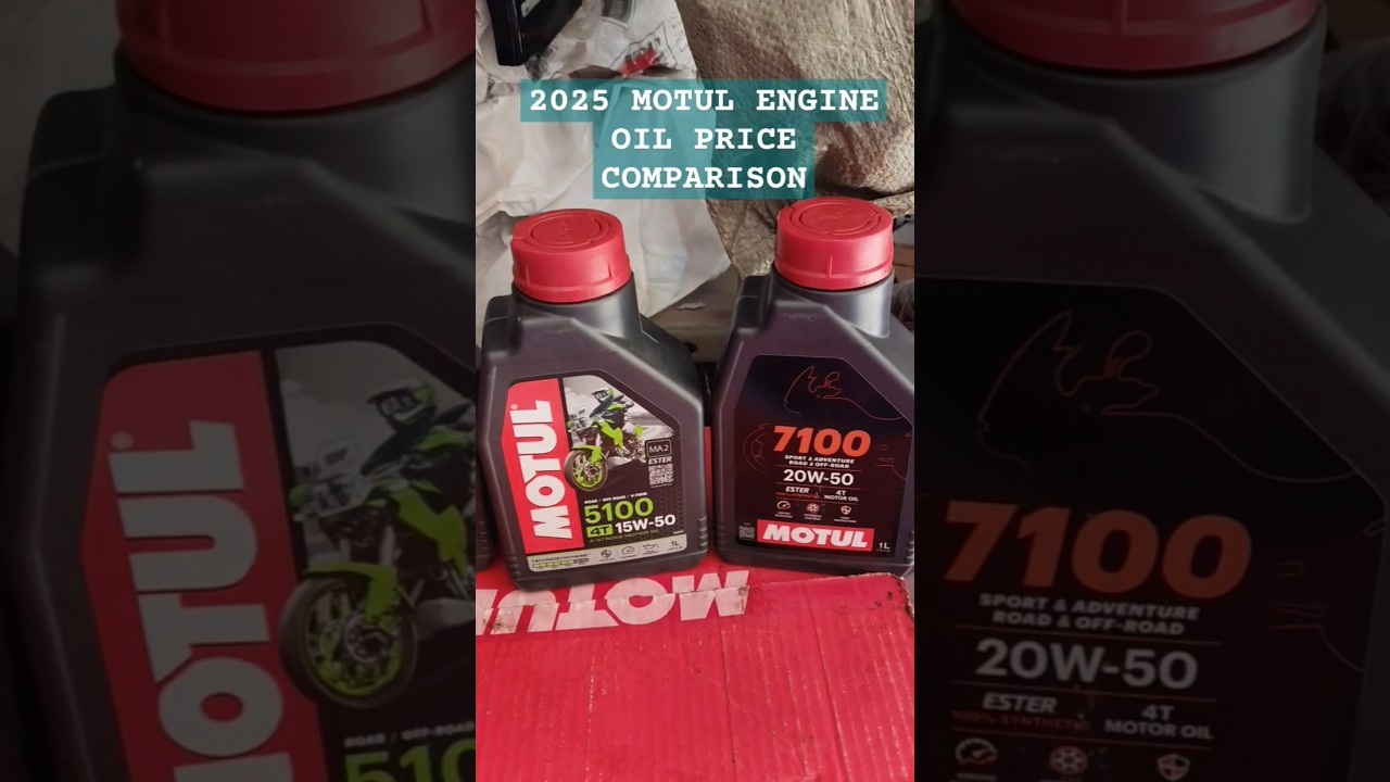 2025 Motul Engine Oil Price Comparison 