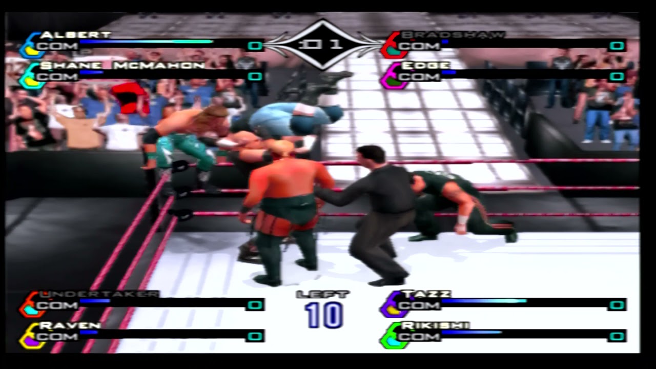 WWE Smackdown Just Bring It Royal Rumble CPU