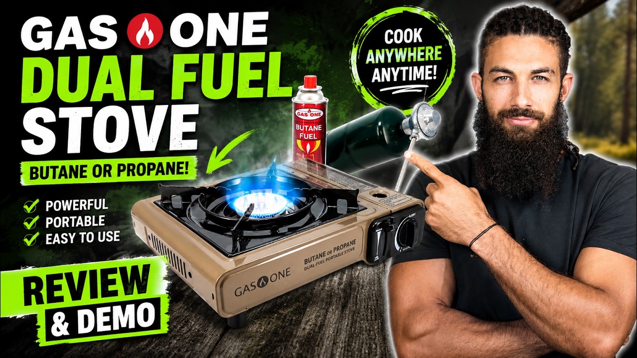 Review of the Propane or Butane Portable Stove by GasOne