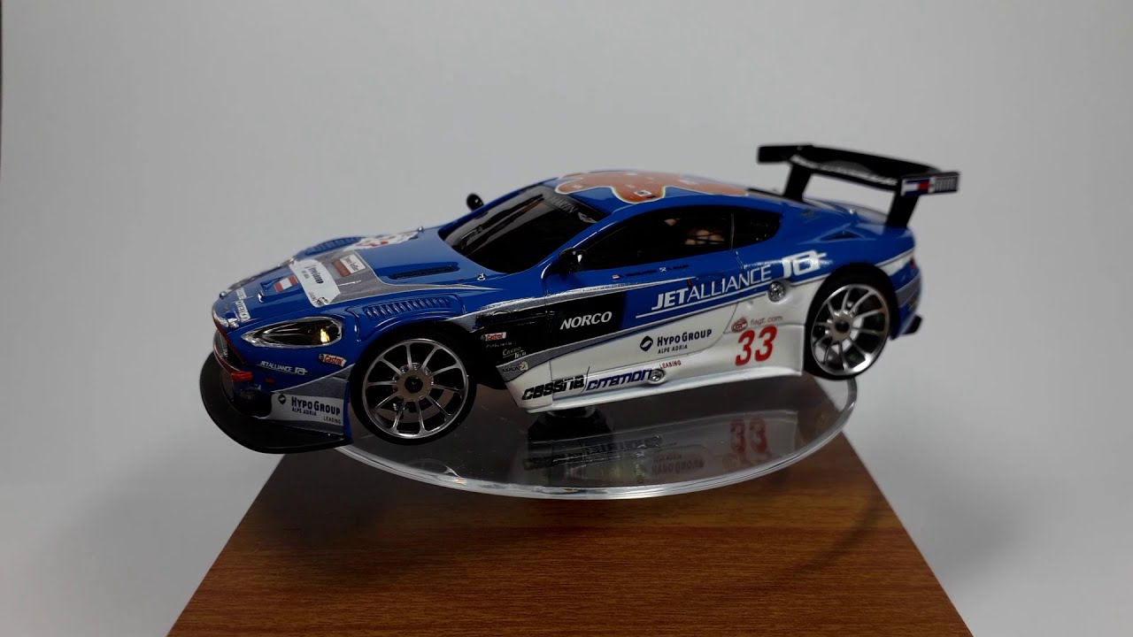 Kyosho dNano Aston Martin DBR9 Jetalliance FIA GT 1:43