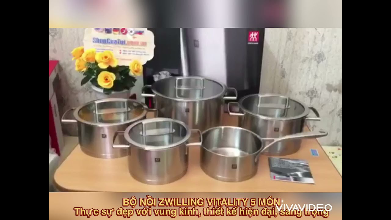 BỘ NỒI ZWILLING VITALITY 5 MÓN - Shopcuatui.com.vn