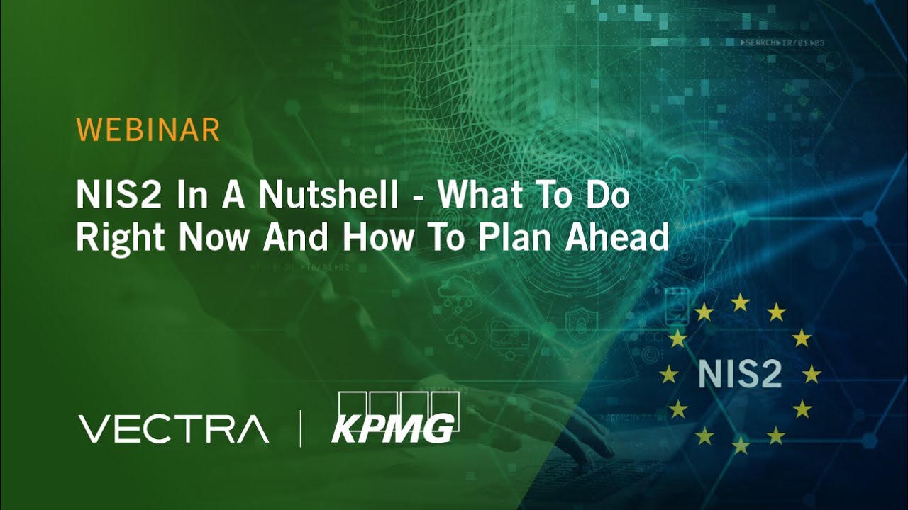 NIS2 in a nutshell KPMG Vectra AI
