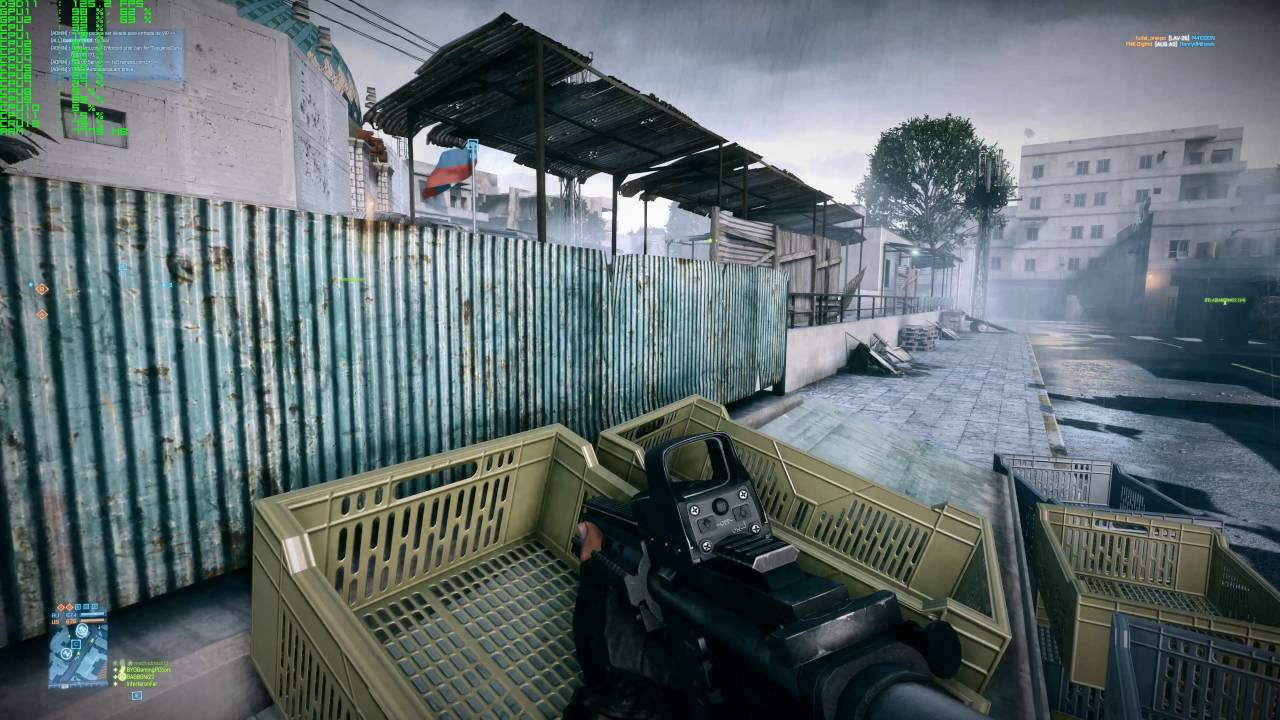 Battlefield 3 (BF3) - 2X SLI EVGA GTX 1080 FTW - 4K Ultra Gameplay Performance