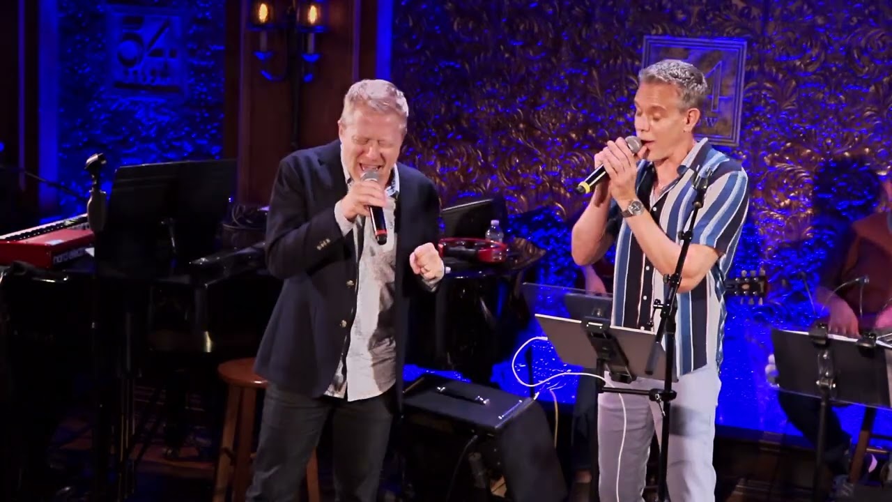 Adam Pascal and Anthony Rapp sing 