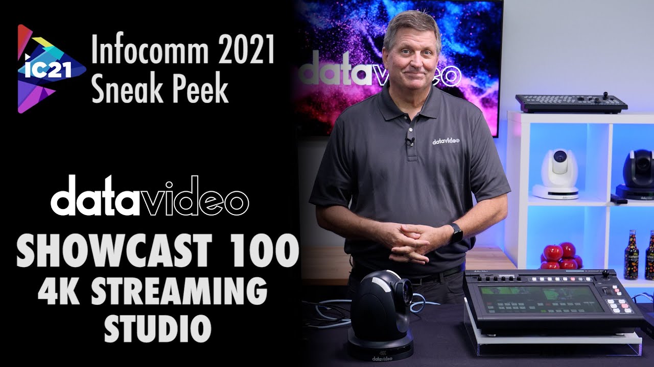 INFOCOMM 21' Sneak Peek: Showcast 100 4K Streaming Studio