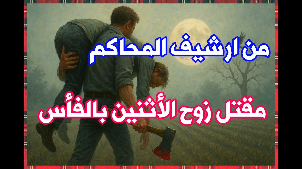 من ارشيف المحاكم حل لغز مقتل جوز الاثنين ضربا بالفأس والجاني مفاجأة صادمة