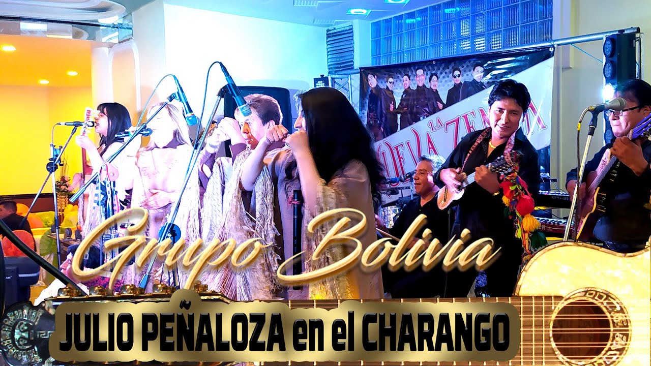 INTROS en CHARANGO del GRUPO BOLIVIA - JULIO PEÑALOZA