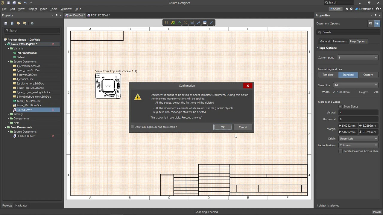 How to Use Draftsman Document Templates - Altium Designer Training