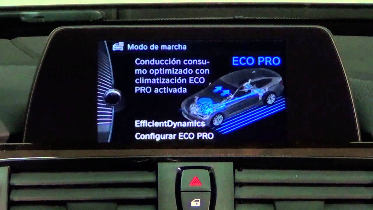 BMW Serie 3 Gran Turismo. Modelo 2013. Ajustes e información sistema multimedia
