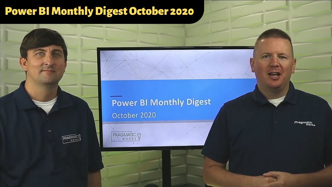 Power BI Monthly Digest - October 2020
