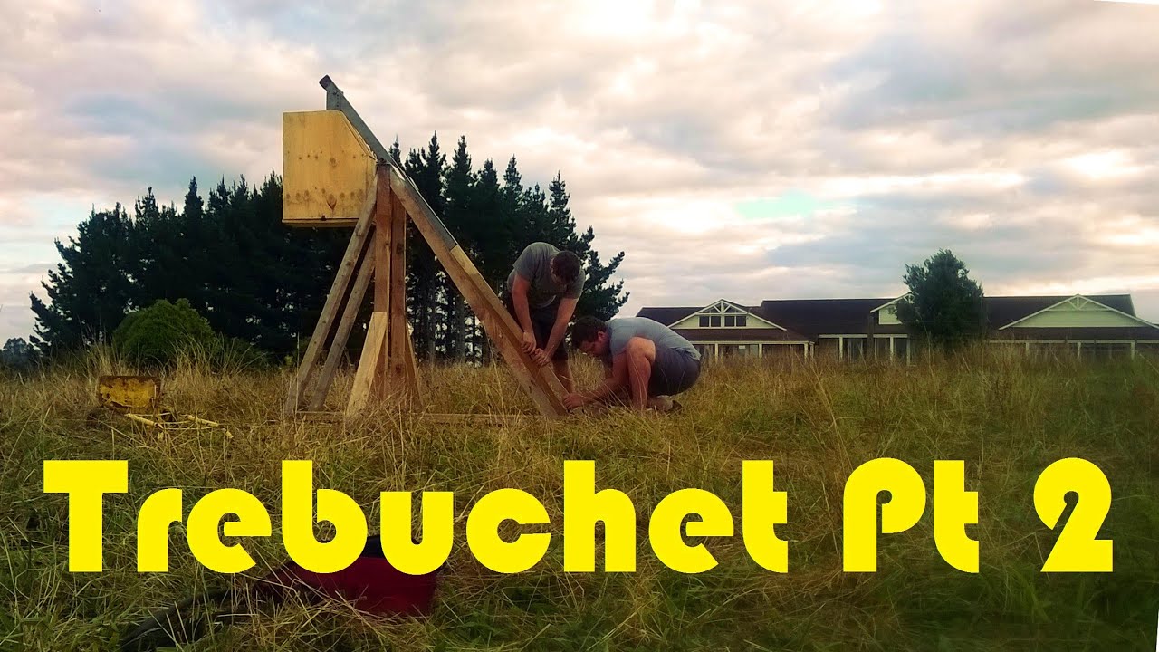 Pallet Wood Trebuchet part 2