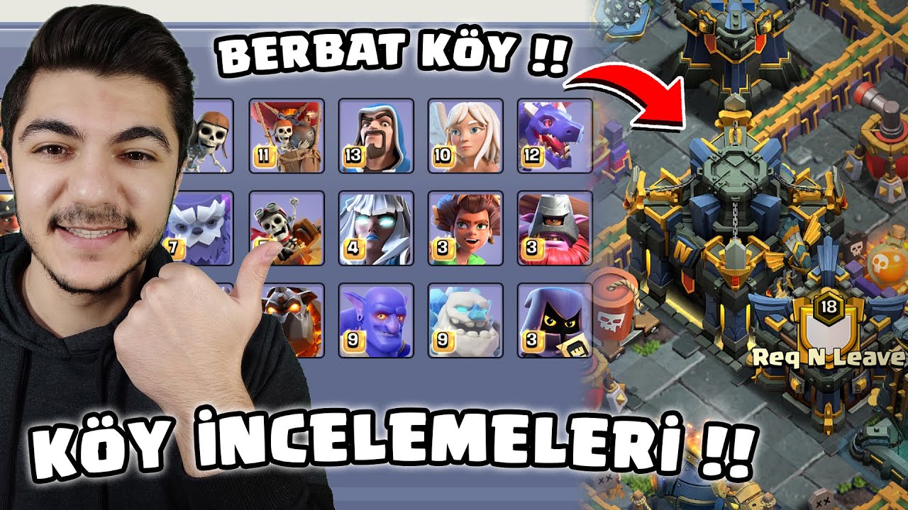 BU KÖY REZALET AMA !! KÖY İNCELEMELERİ !! - Clash Of Clans