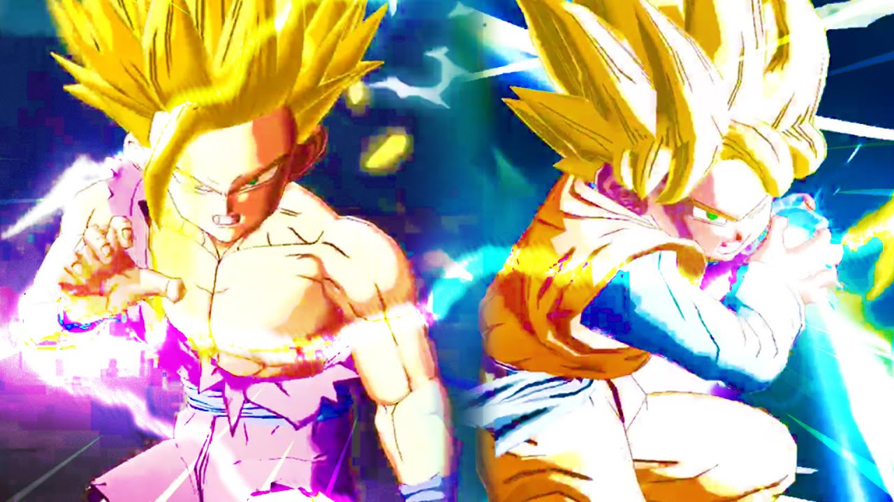 LEGENDARY FINISH GOHAN & GOTEN IN ONE TEAM!! (dragon ball legends)
