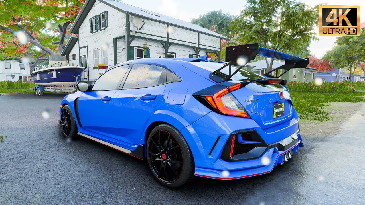 Honda Civic Type R 2021 (560 BHP) | The Crew Motorfest | Thrustmaster T300RS Gameplay.