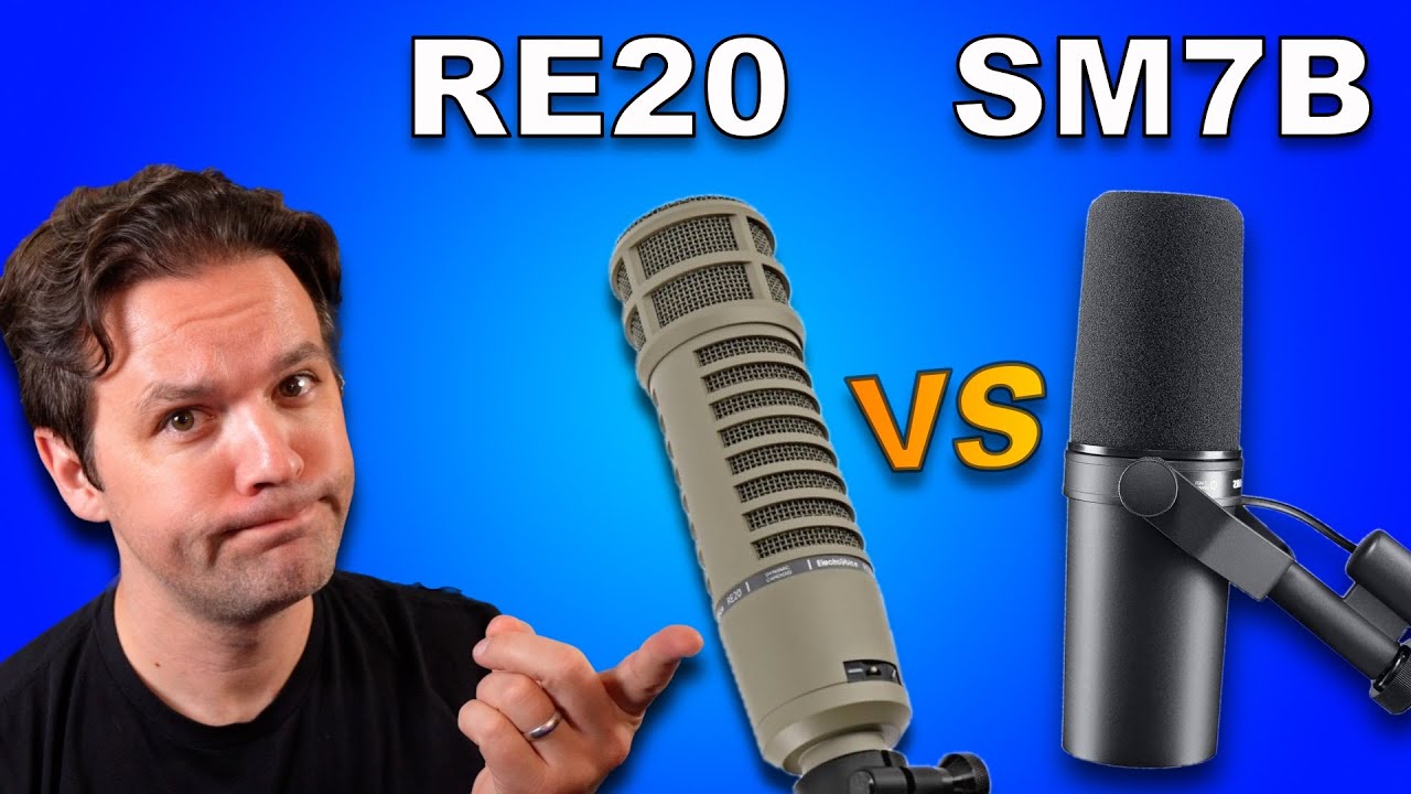 Comparing the Shure SM7B and Electro-Voice RE20