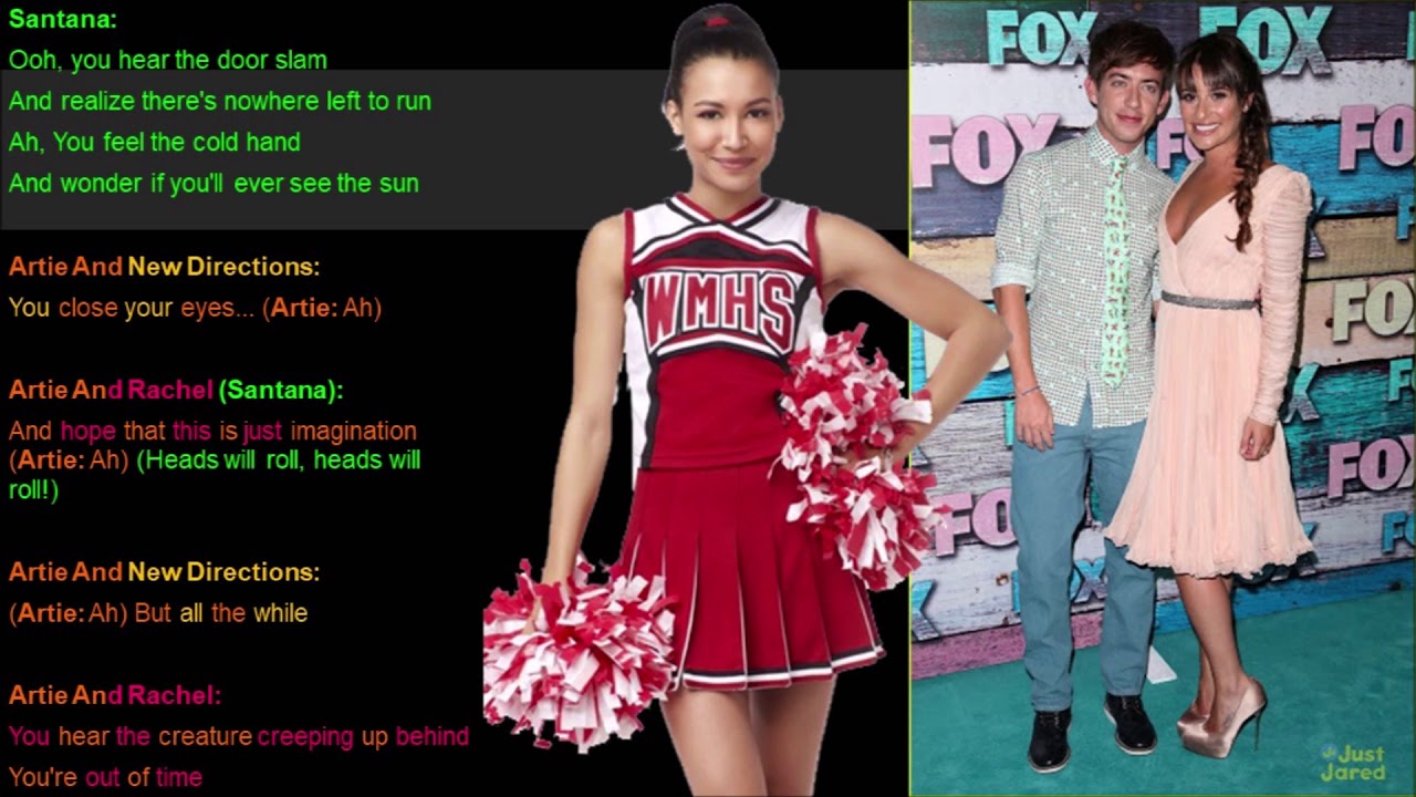 Thriller/Heads Will Roll Glee Lyrics