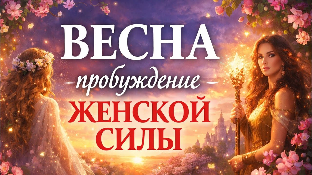 ‼️✨️🌹ЖЕНСКАЯ СИЛА ПРОСЫПАЕТСЯ 💕Что готовит тебе эта весна💯✨️ Таро расклад #ольгазнаю #женская #сила 