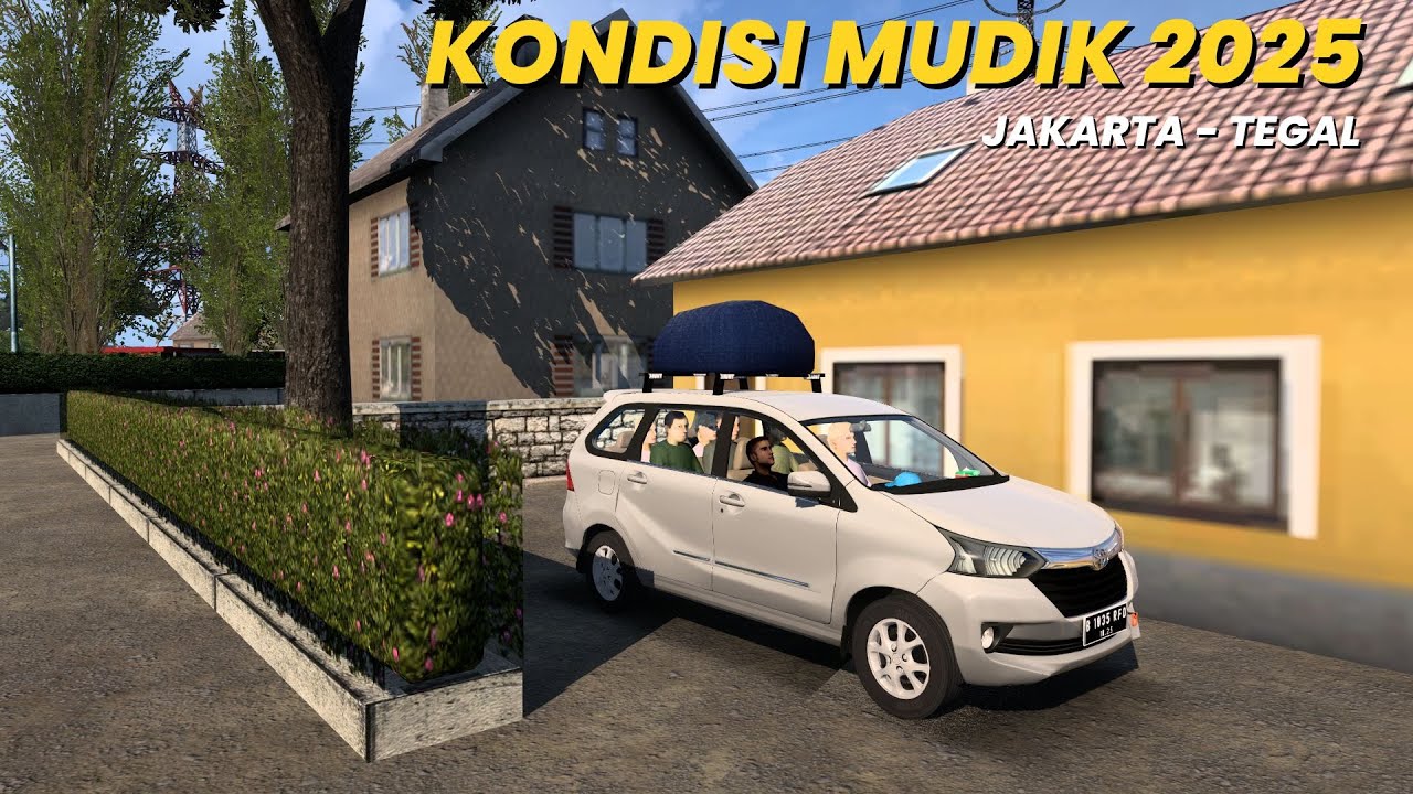 PULANG KE KAMPUNG HALAMAN KENDAL !! || TOYOTA AVANZA || ETS 2 MOD INDONESIA