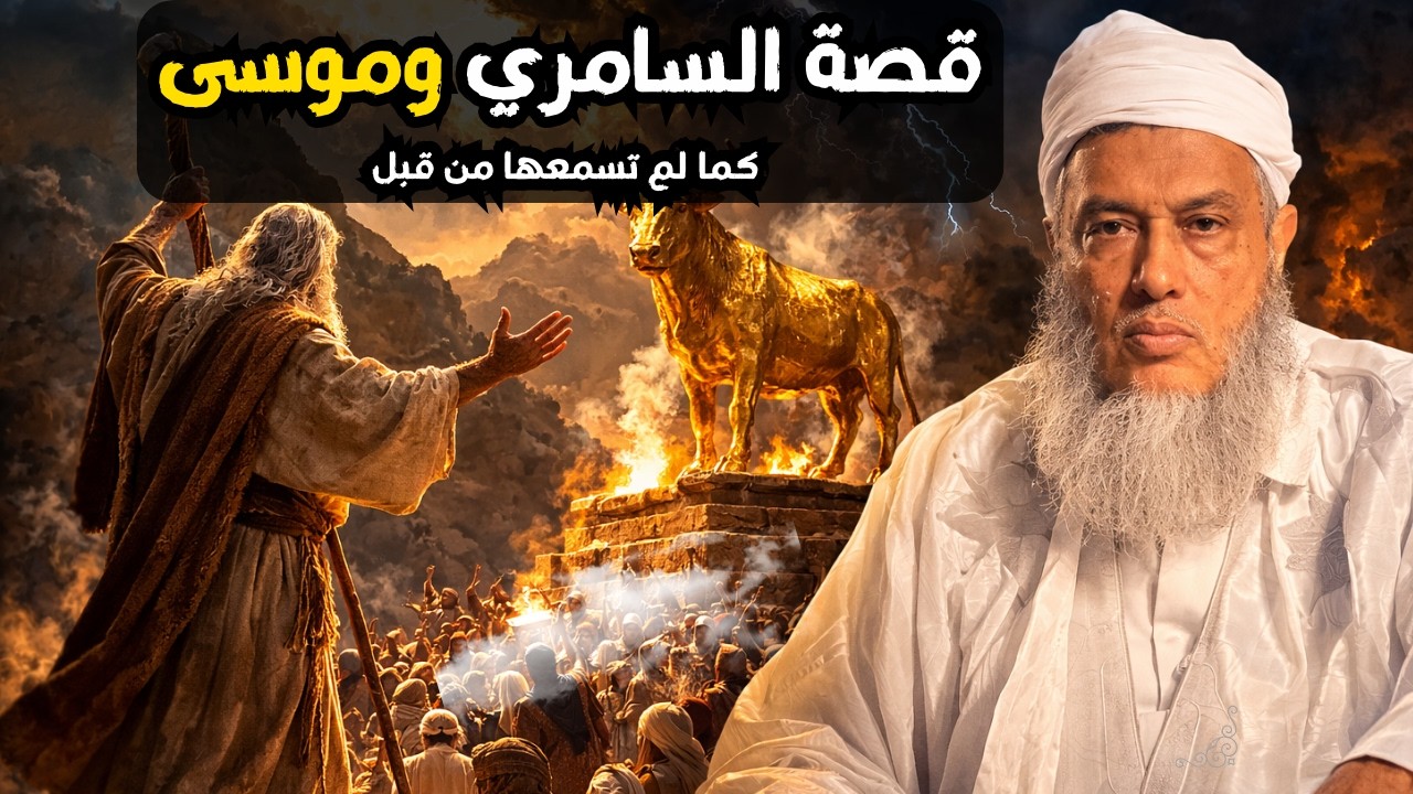 قصة السامري مع موسى  كما لم تسمعها من قبل  l الشيخ محمد الحسن ولد الددو