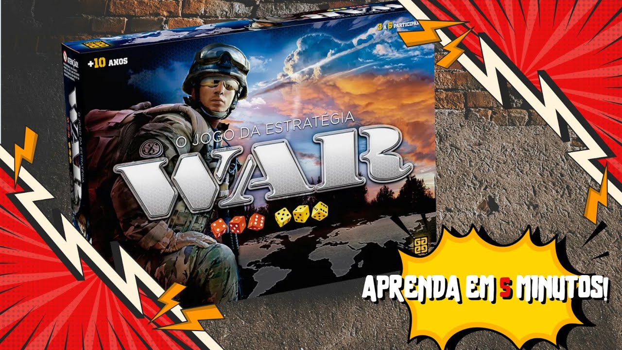 Aprenda em 5 minutos - WAR - Clássico - GROW