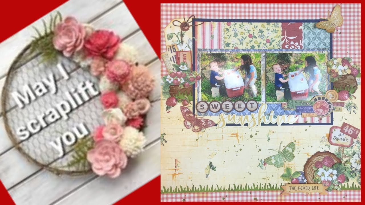 #MISY2023/Beth Moloney/Scrapbook Process/S.S. Berry Fields/Sweet Sunshine