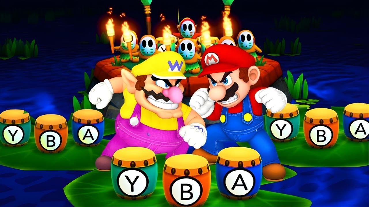 [マリオパーティ100 ミニゲームコレクション:ミニゲームマリオ Vs ワリオ Vs ピーチ Vs ロゼッタ (CPU最強 たつじん )]