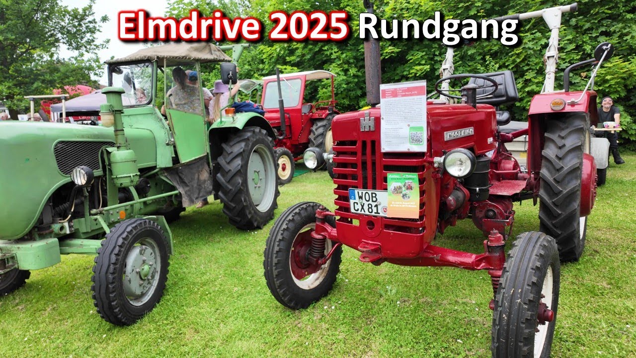 ELMDRIVE - Oldtimertreffen in Schöningen 2025 | unkommentierter Rundgang