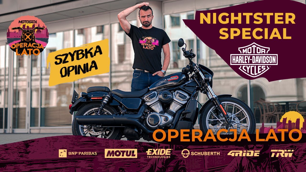 Harley-Davidson Nightster Special 2023 - nie dla harleyowc&oacute;w?! [szybka opinia #OperacjaLato]