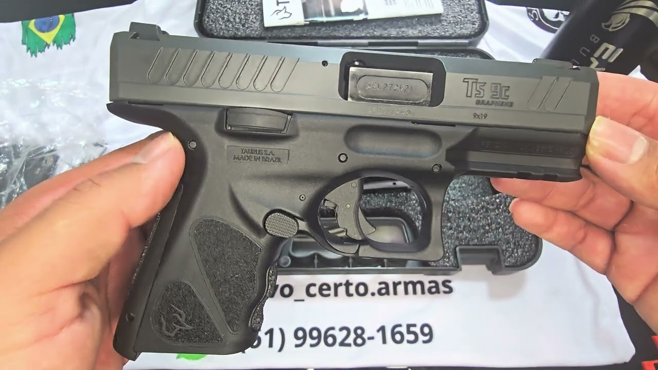 Pistola Taurus Ts9c#amigosdotiro#tirodeportivo#airsoft#review