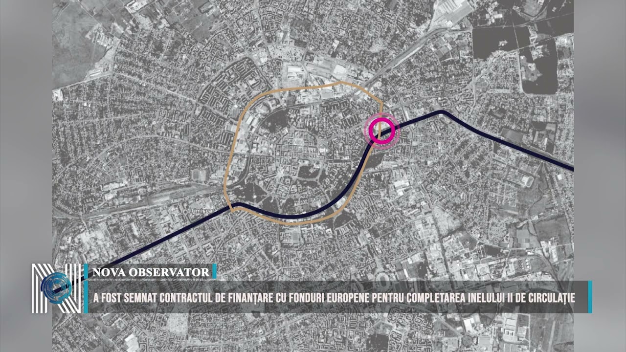 A fost semnat contractul de finanțare cu fonduri europene pentru completarea Inelului  de circulație