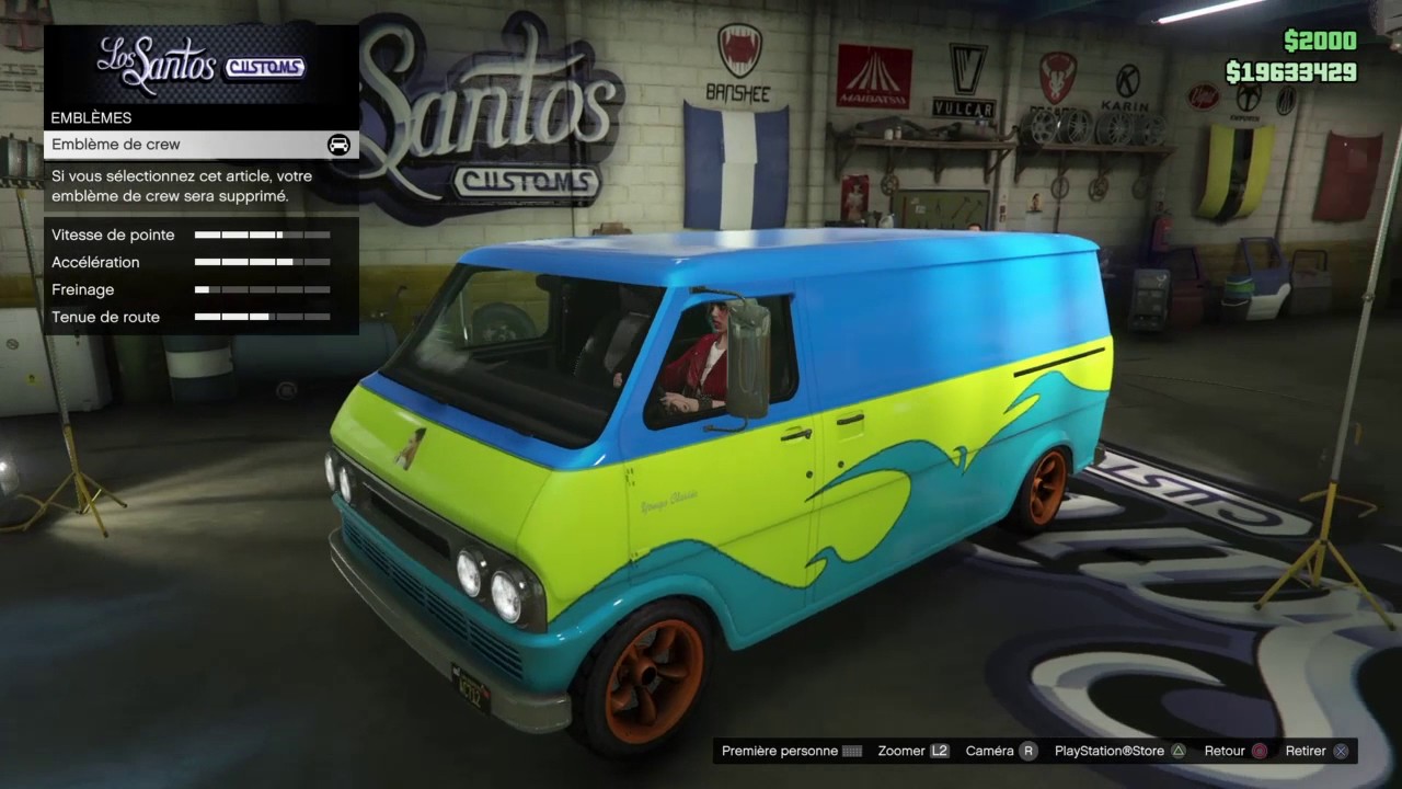 GTA 5 ONLINE | Avoir le Van de Scooby Doo Mystery Machine