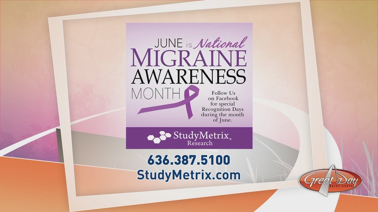 Study Metrix: National Migraine Awareness Month
