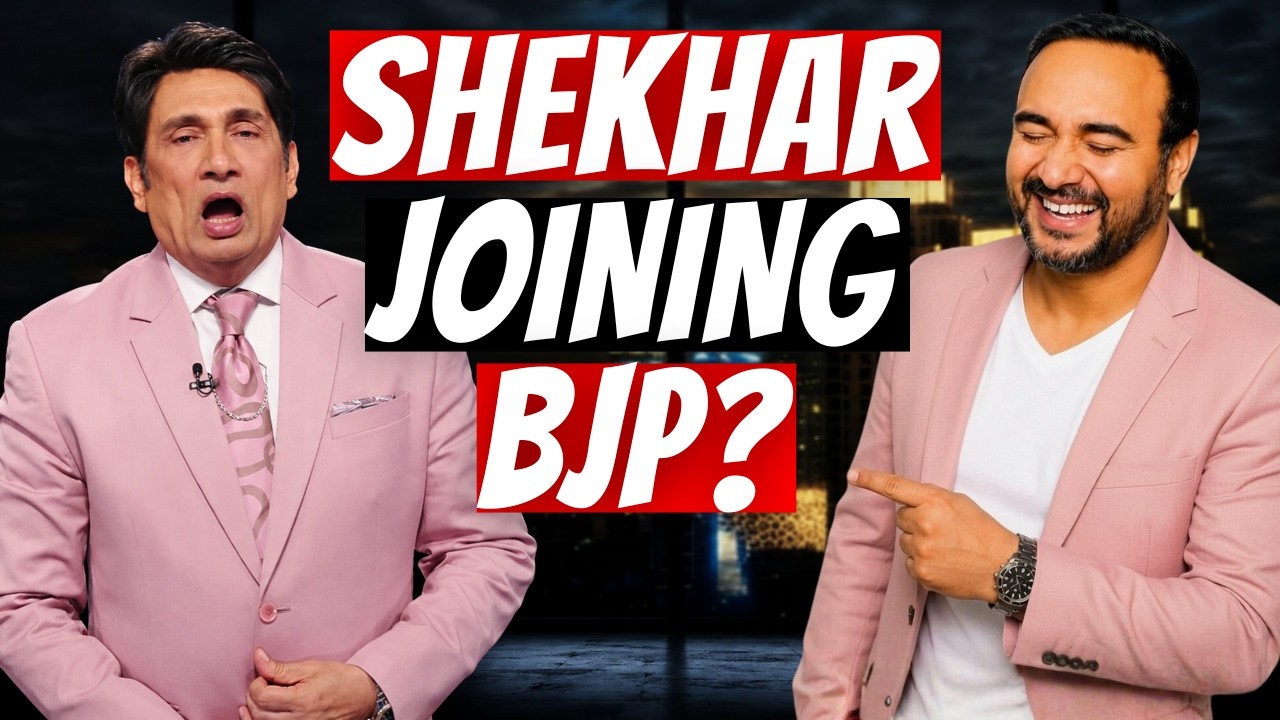 SHEKHAR SUMAN JOINING BJP ? 🤣 NRI BHAKT EXPOSED || Mahender Singh Show || Apka Reporter
