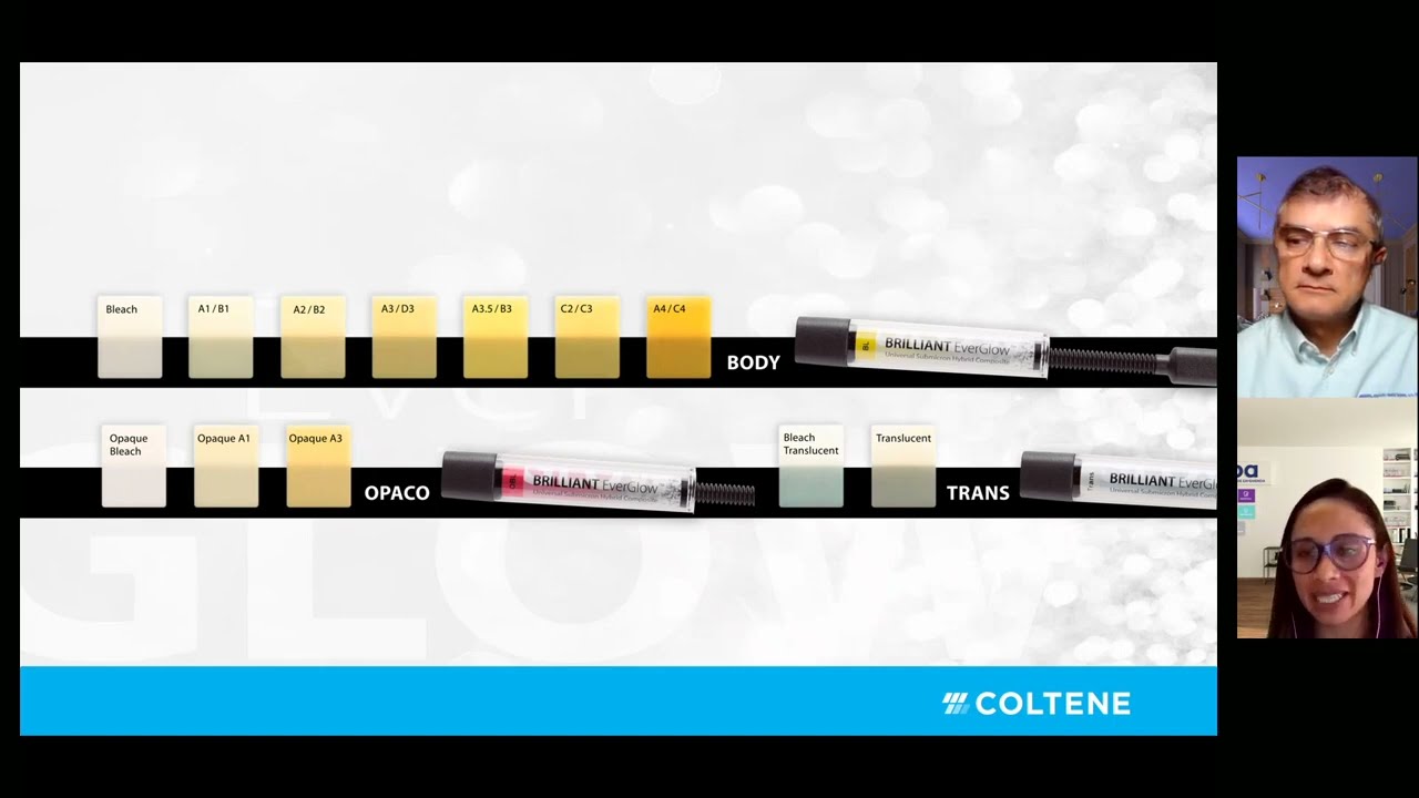Resina Everglow Coltene Charlas con Hermes Sánchez