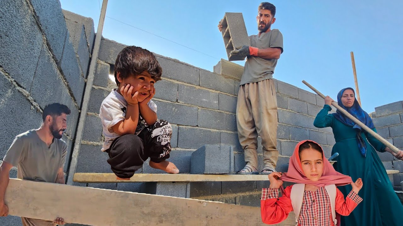 From joy to building a house with Ali's family: An encouraging day with Navid and Ali