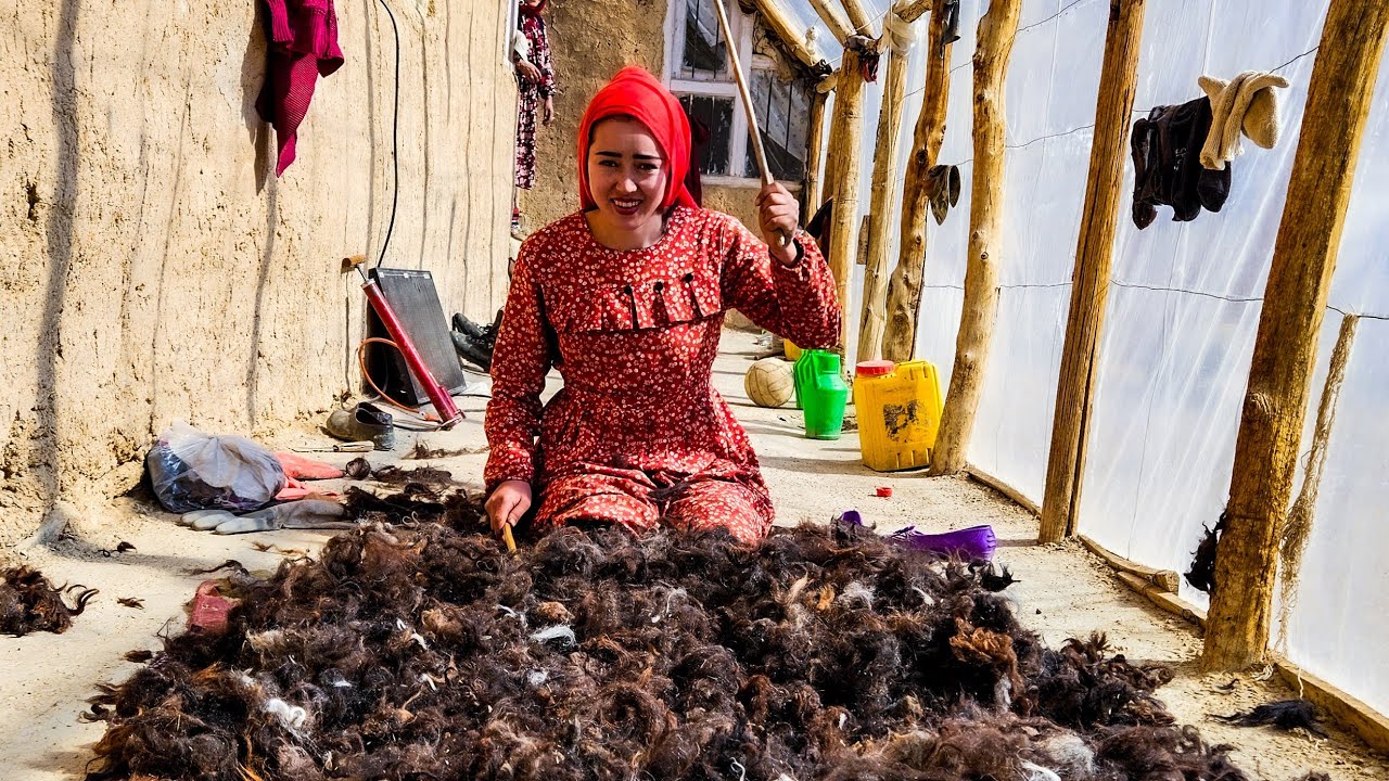 Beautiful Afghan Girl | Afghanistan Daily Village Life | Cooking Organic Food