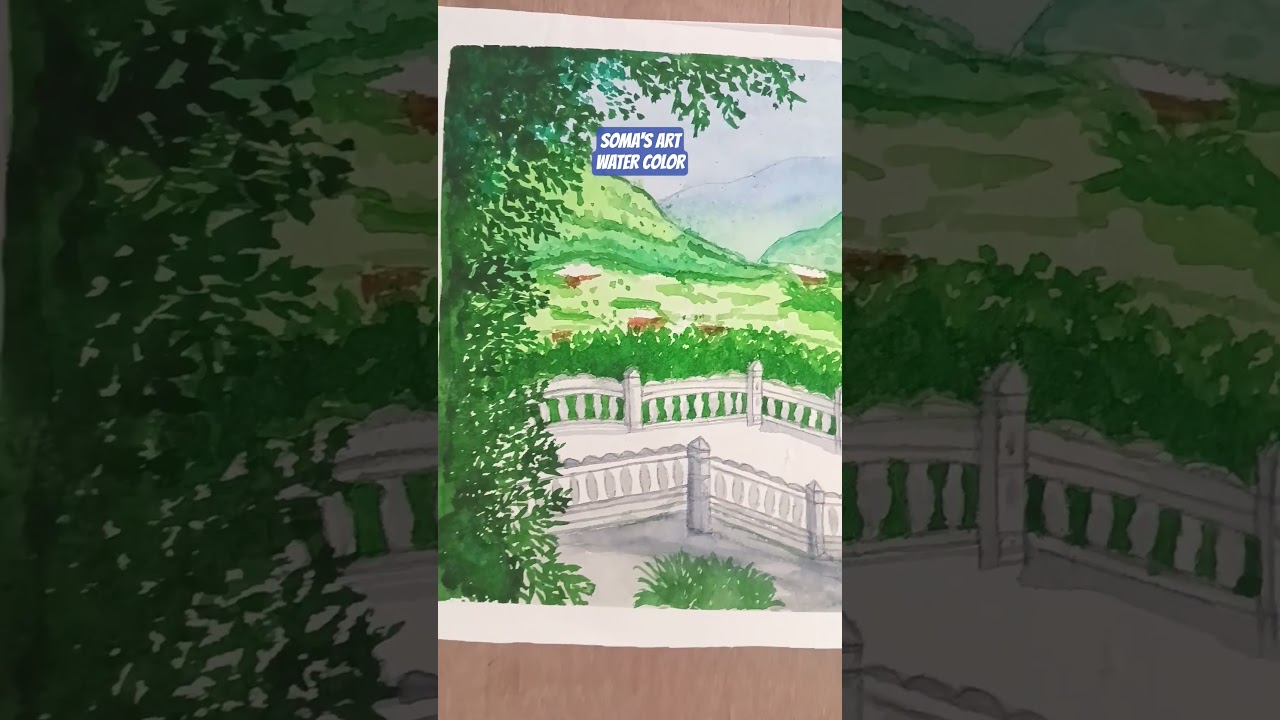 SOMA'S ART.  WATER COLOR