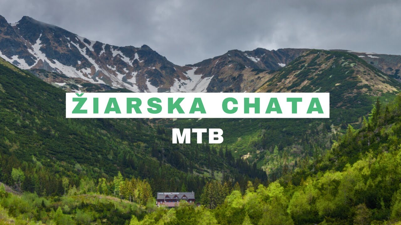 Západné Tatry - Žiarska chata | na bicykli | 2160p60 | 4K