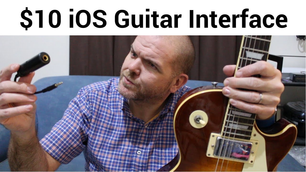 Cheap Guitar Interface for iOS (iPhone/iPad/GarageBand)