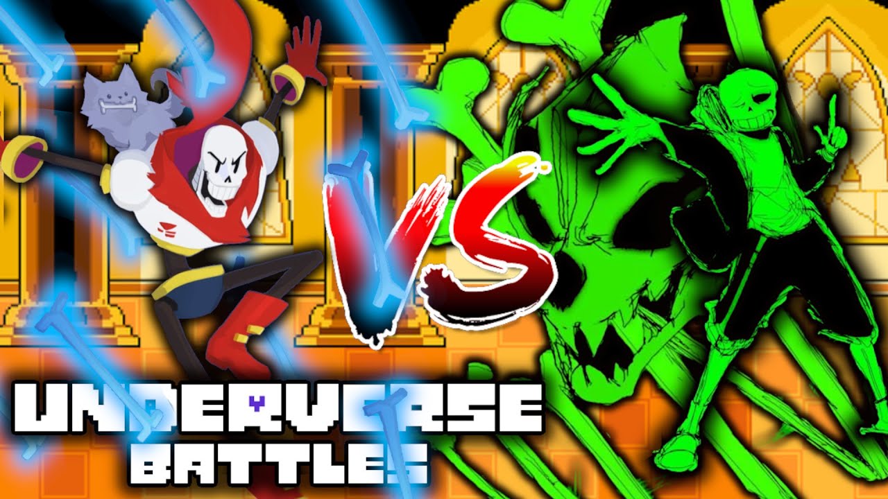 ПАПАЙРУС ПОБЕДИЛ САНСА! | Underverse Battles #2