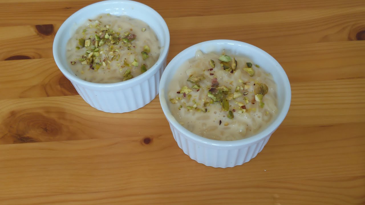 Easy Ozro pasta kheer | Simple Orzo Pudding | Orzo pasta dessert.