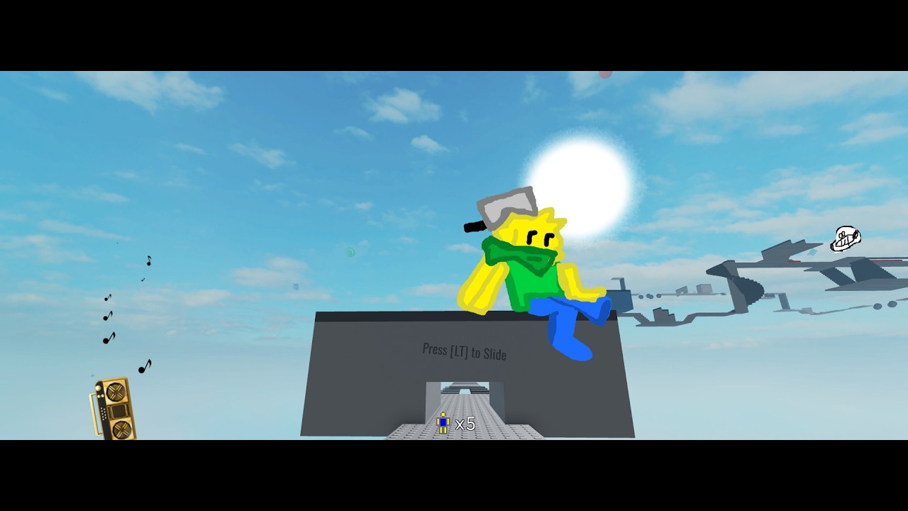 playing a cool game
