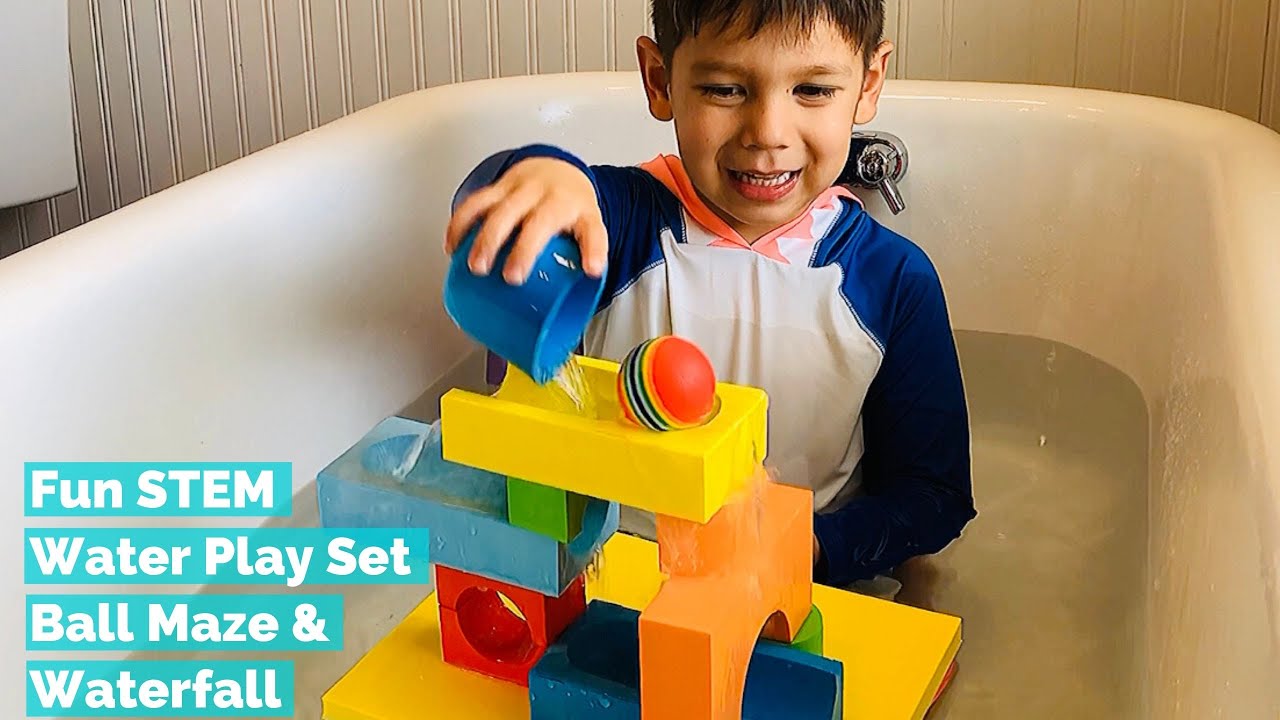 Fun STEM Water Play Toy | STEM Toys for 3 year old and Up | Open Ended Play Ideas | Indoor Outdoor