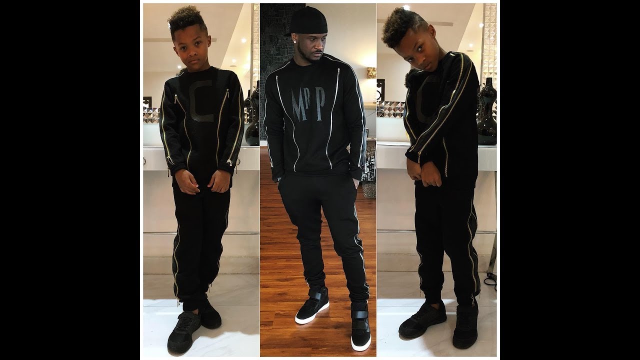 Le fils de Peter Okoye Psquare médaillé au Barça Academy world cup 2019