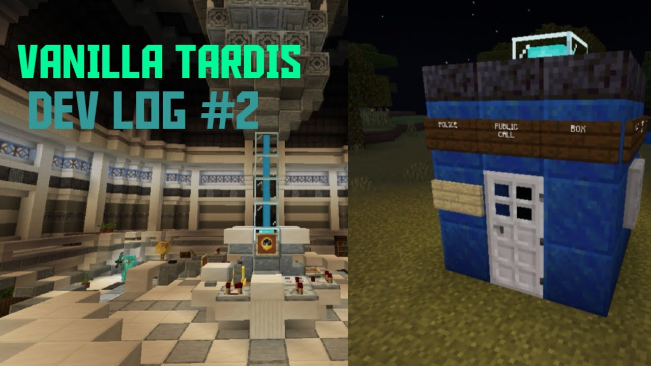 Working Minecraft TARDIS | Minecraft Bedrock Edition | Dev Log #2