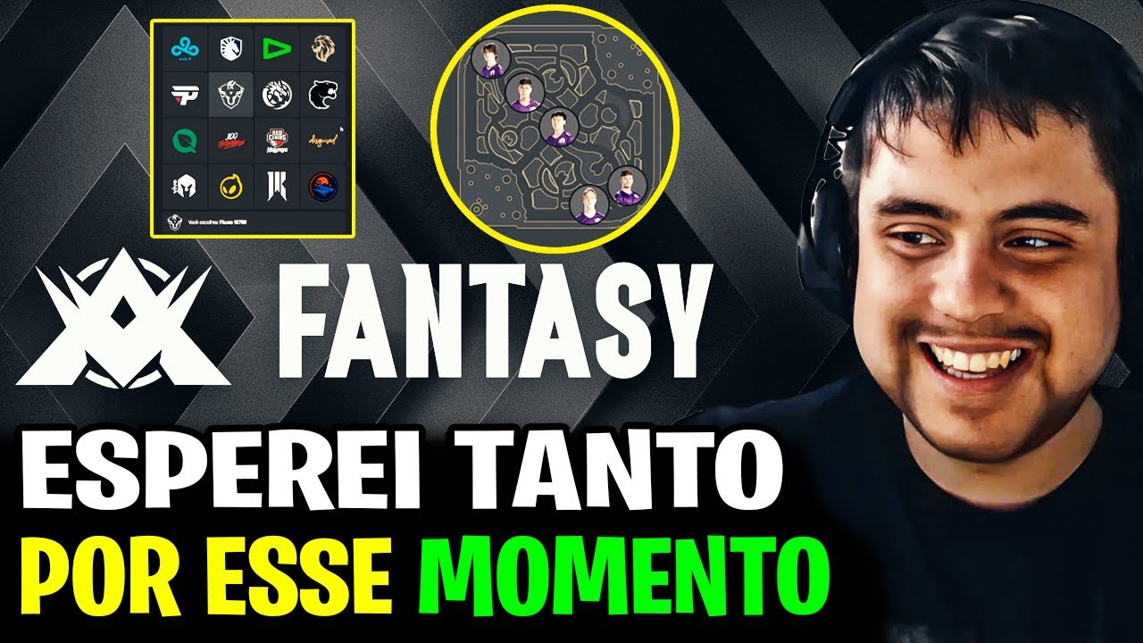 🚨 TOCKERS FEZ UM SUPER TIME NO FANTASY (CARTOLA DO LEAGUE OF LEGENDS)! LANÇAMENTO DA RIOT GAMES