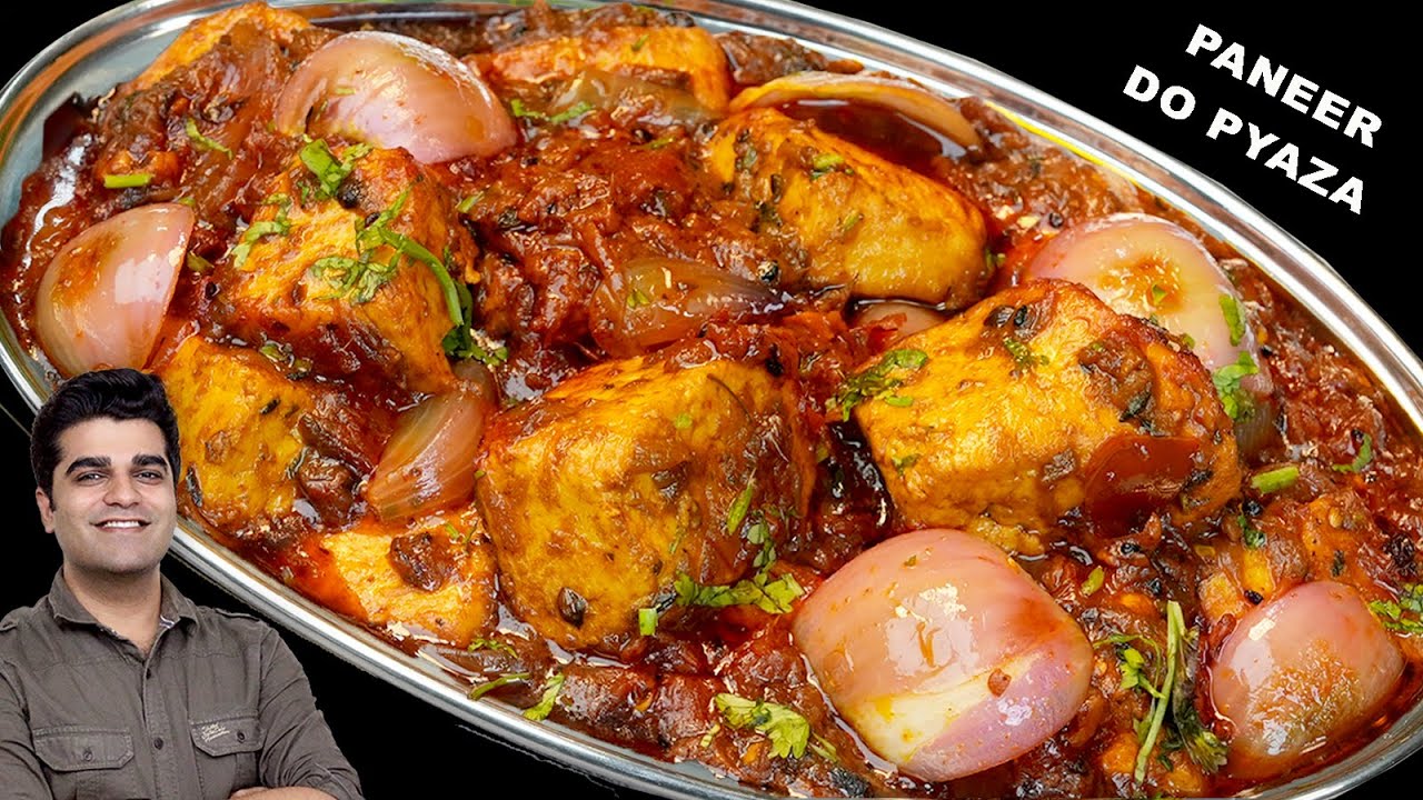 पनीर बनाने का अलग अंदाज़ पनीर और दो प्याज़ा | Dhabha Style Paneer Do Pyaza - Bhuna Paneer Do Pyaza