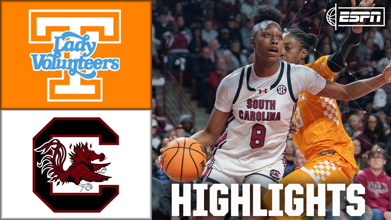 Tennessee Lady Volunteers-South Carolina Gamecocks | Full Game Highlights | ESPN College Basketball