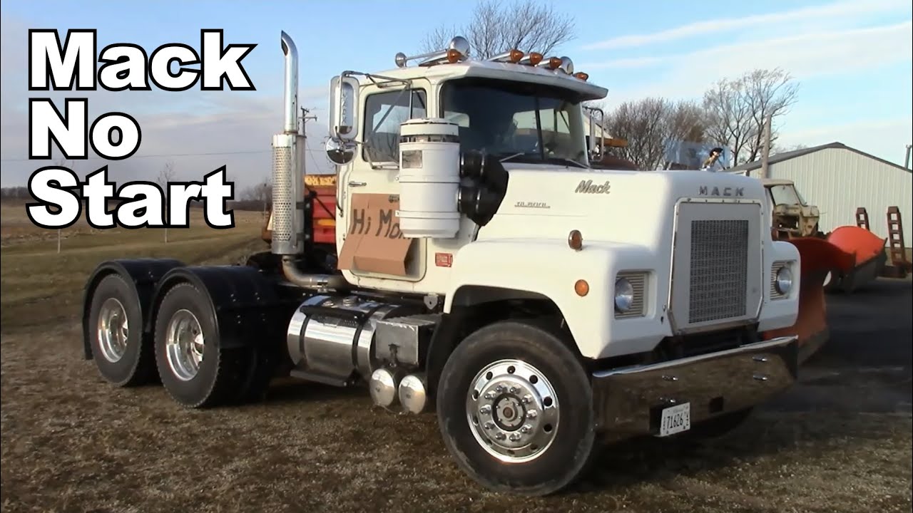 Cool 1977 Mack RL600L - No Crank, No Start - Plus Many Other Repairs