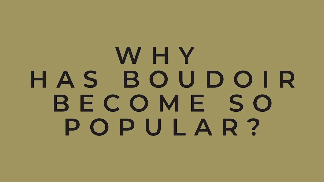 What Is Boudoir Photography?